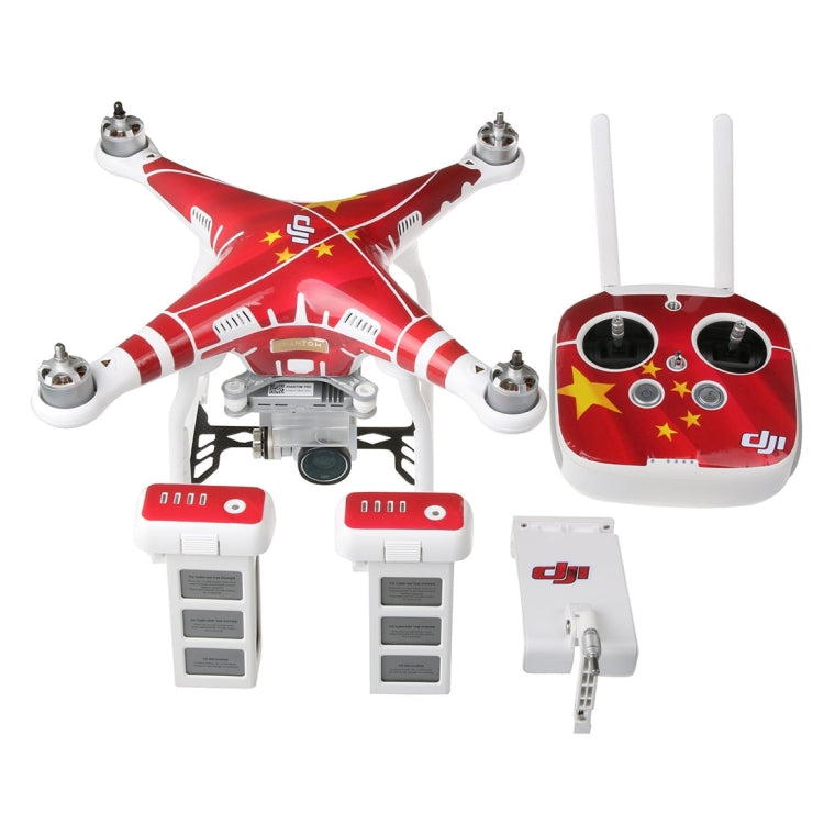 4D Carbon Fiber PVC Water Resistance Sticker Kit for DJI Phantom 3 Quadcopter & Remote Controller & Battery