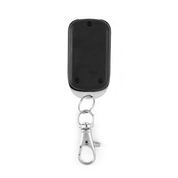 315MHz Metal Wireless Learning Code 4 Keys Remote Control (Black + Silver), 315MHz