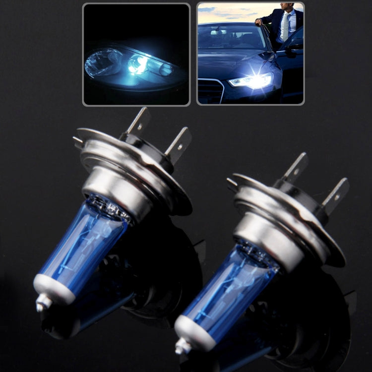 Halogen Bulb, Super White Car Headlight Bulb, 12 V / 55W, 6000K 1700 LM (Pair), H11, H1, H4, 9005, 9006, H7