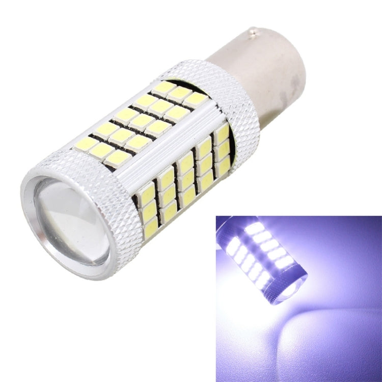 2 PCS 1156/BA15S 12.6W 630LM 6500K White Light 2835 SMD 66 LED Car Brake / Steering Light, DC12V, 1156