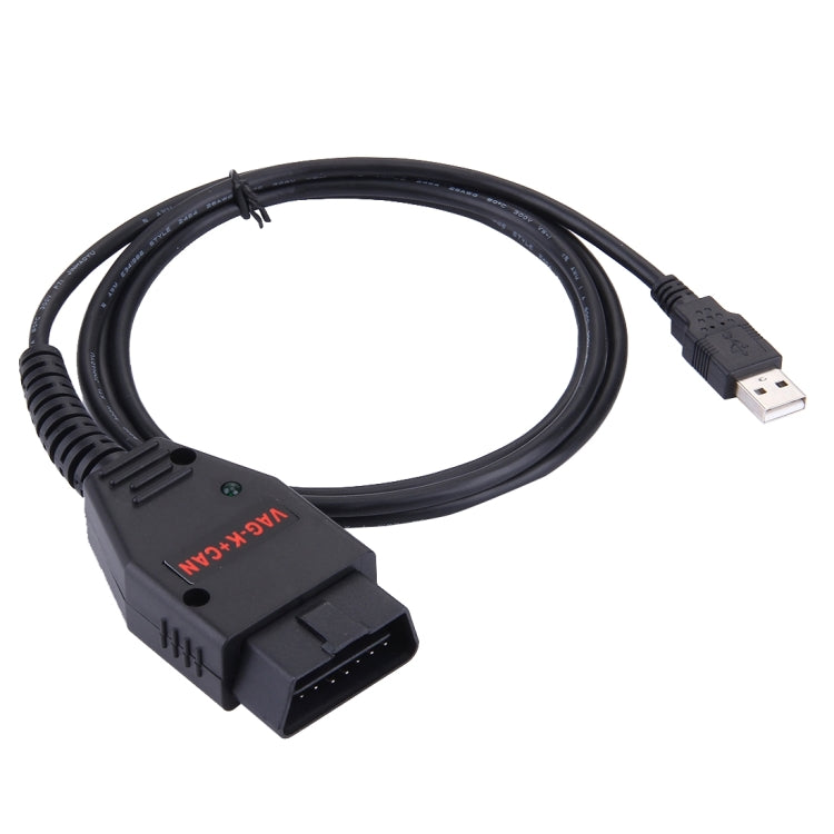 VAG K + CAN Commander Full 1.4 OBDII Diagnostic Tool for Audi / VW, Black
