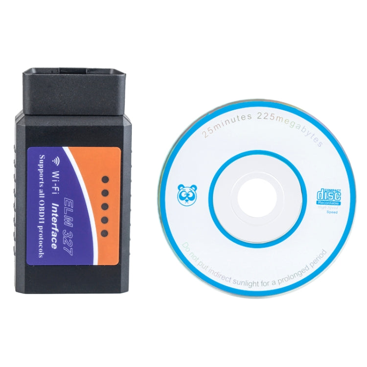 Portable ELM327 OBDII WiFi Car Diagnostic Interface Scanner Support All OBDII Protocols, ELM327 OBDII WiFi