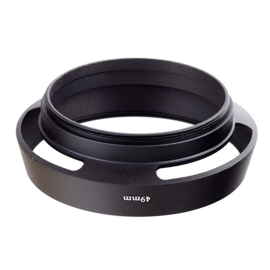 49mm Metal Vented Lens Hood for Leica, 49mm