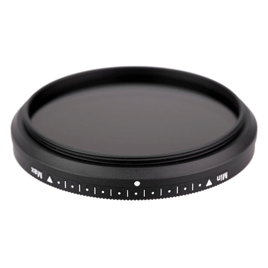 52mm ND Fader Neutral Density Adjustable Variable Filter ND 2 to ND 400 Filter, 52mm
