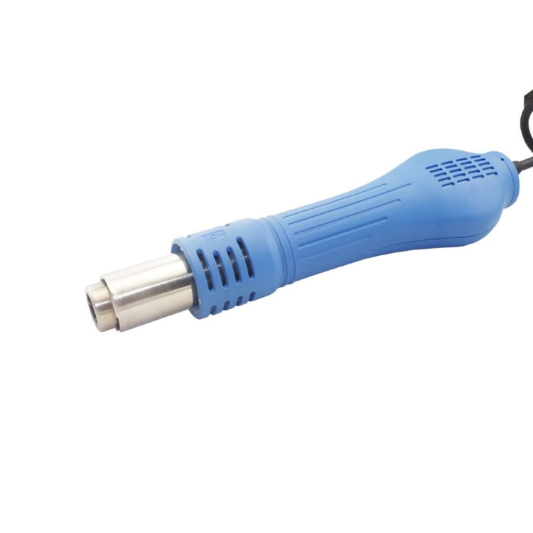 BEST BST-898D 2 in 1 AC 220V 720W LED Displayer Helical Wind Adjustable Temperature Unleaded Hot Air Gun + Solder Station & Soldering Iron, EU Plug(Blue)