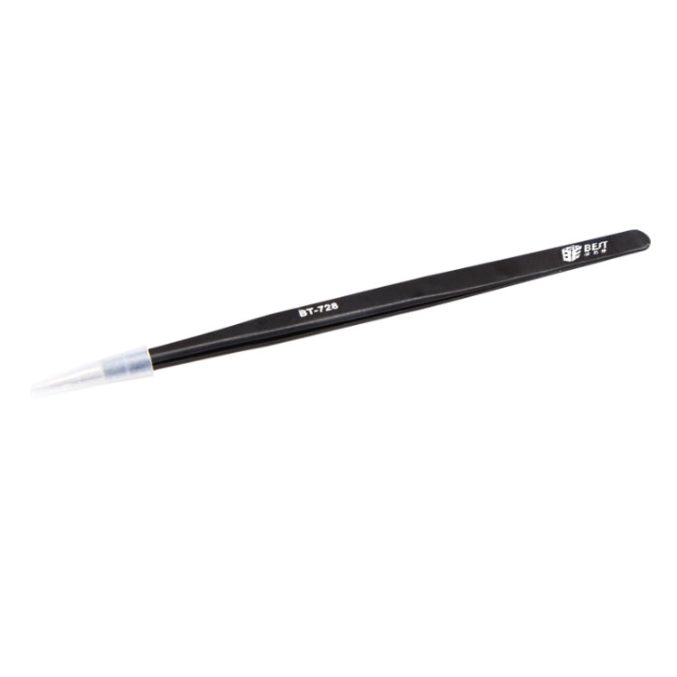 BEST BST-728 202 Stainless Steel Anti-static Tip Tweezers