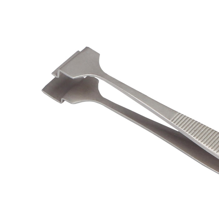 BEST BST-91-5L SA Professional Stainless Steel Wafer Tweezers for Silicon Wafer