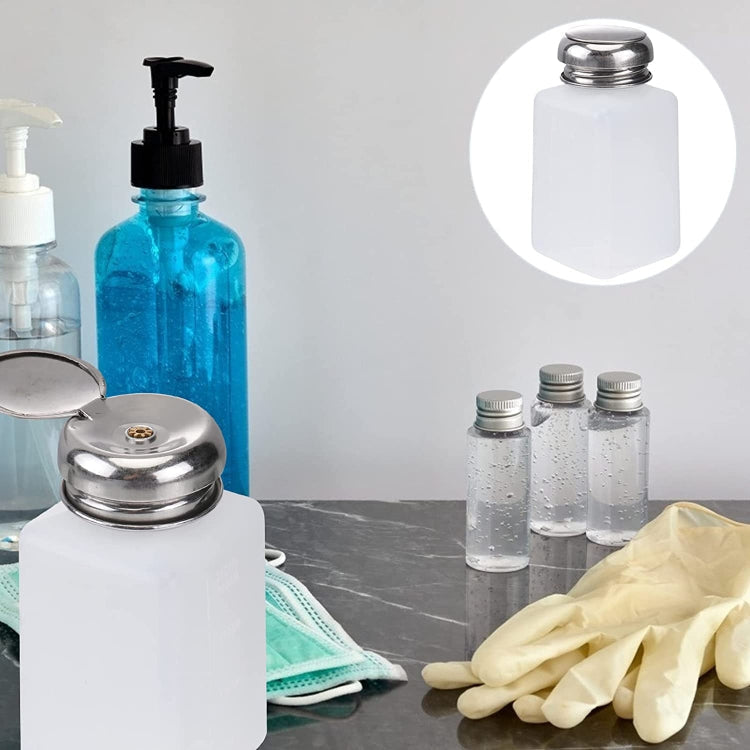 200ml Push Down Alcohol and Liquid Container Bottle, 200ml