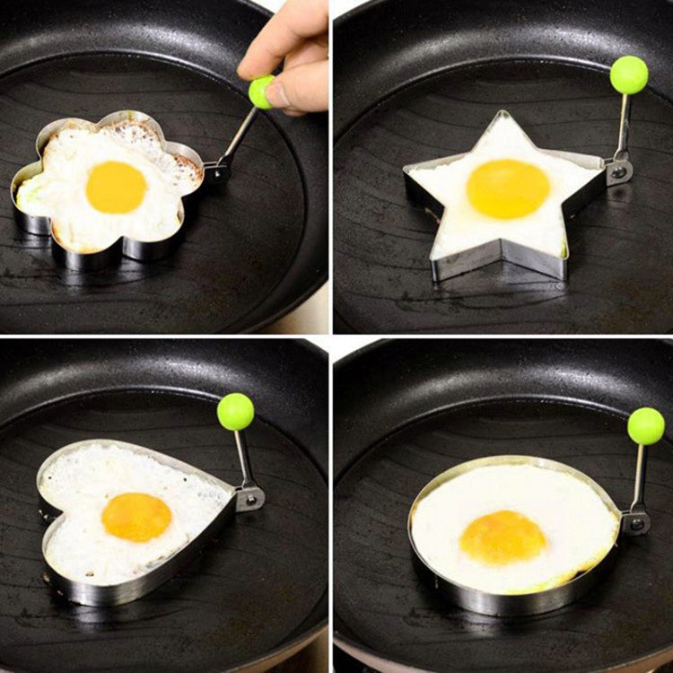4 in 1 Stainless Steel Fried Egg Pancake Mold, 4 in1