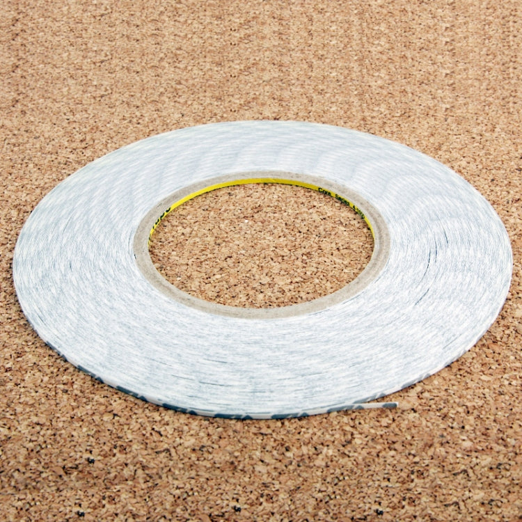 1mm Double Sided Adhesive Sticker Tape for iPhone / Samsung / HTC Mobile Phone Touch Panel Repair, Length: 50m, 1mm Black, 1mm White
