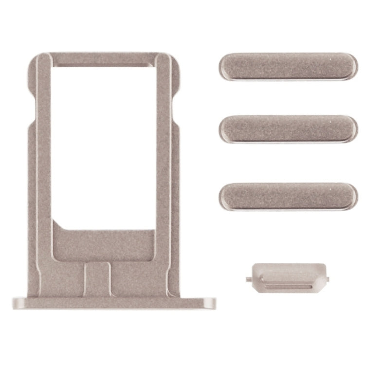 Full Assembly  Housing Cover for iPhone 6, Including Back Cover & Card Tray & Volume Control Key & Power Button & Mute Switch Vibrator Key, For iPhone 6(with side kyes)