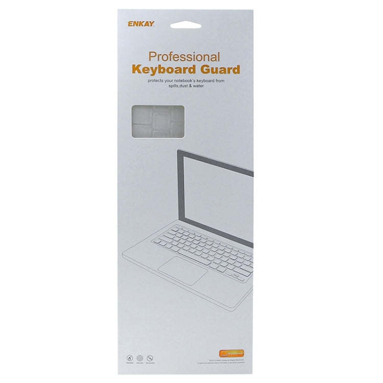 ENKAY for Macbook Air 13.3 inch (US Version) / A1369 / A1466 Hat-Prince 3 in 1 Frosted Hard Shell Plastic Protective Case with Keyboard Guard & Port Dust Plug(Silver)