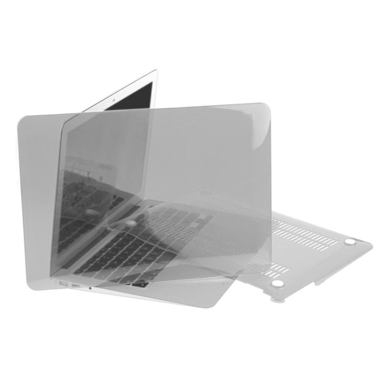 ENKAY for Macbook Air 11.6 inch (US Version) / A1370 / A1465 Hat-Prince 3 in 1 Crystal Hard Shell Plastic Protective Case with Keyboard Guard & Port Dust Plug
