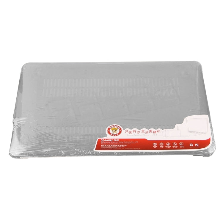ENKAY for Macbook Air 11.6 inch (US Version) / A1370 / A1465 Hat-Prince 3 in 1 Crystal Hard Shell Plastic Protective Case with Keyboard Guard & Port Dust Plug