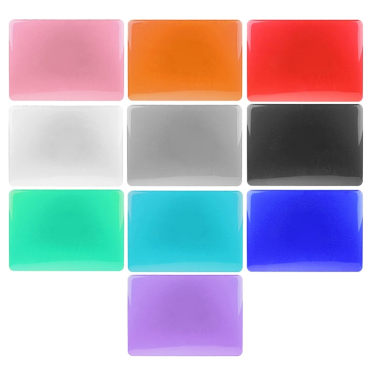 ENKAY for Macbook Air 13.3 inch (US Version) / A1369 / A1466 Hat-Prince 3 in 1 Crystal Hard Shell Plastic Protective Case with Keyboard Guard & Port Dust Plug(Green)
