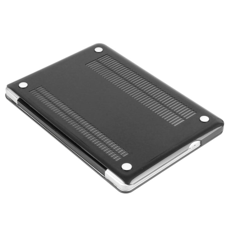 ENKAY for Macbook Pro 15.4 inch (US Version) / A1286 Hat-Prince 3 in 1 Crystal Hard Shell Plastic Protective Case with Keyboard Guard & Port Dust Plug(Black)