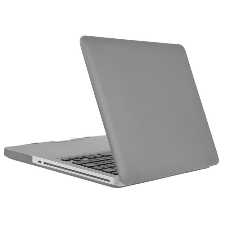 ENKAY for Macbook Pro 15.4 inch (US Version) / A1286 Hat-Prince 3 in 1 Frosted Hard Shell Plastic Protective Case with Keyboard Guard & Port Dust Plug(Grey)