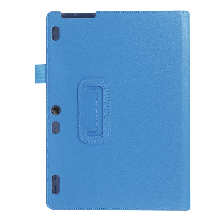 Litchi Texture Horizontal Flip Solid Color Leather Case with Holder for Lenovo TAB 2 A10-30 X30F & TAB 2 A10-70F, 10.1 inch