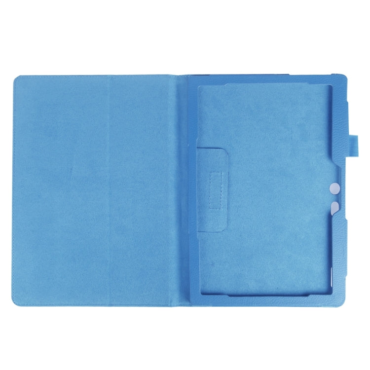 Litchi Texture Horizontal Flip Solid Color Leather Case with Holder for Lenovo TAB 2 A10-30 X30F & TAB 2 A10-70F, 10.1 inch