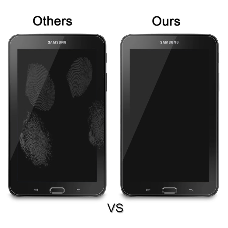 0.4mm 9H+ Surface Hardness 2.5D Explosion-proof Tempered Glass Film for Galaxy Tab 3 Lite T110 / T111 / T113, For T110