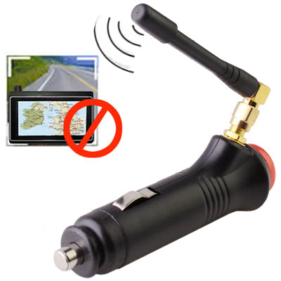 Portable Car GPS Signal Jammer with Switch (Coverage: 0.5~15 meters), Cigarette Lighter 0.5~15m.   [THIS ITEM WILL NOT SHIPPED TO USA]