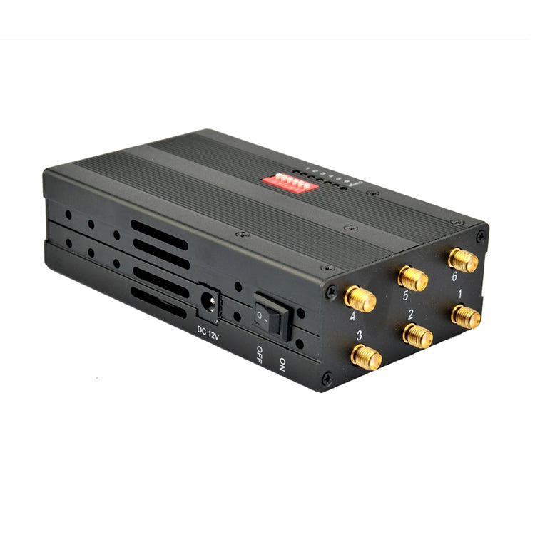 GSM / CDMA / DCS / PCS / 3G / 4G / Wifi Mobile Phone Signal  Breaker / Jammer / Isolator, Coverage: 20meters (JAX-121A-6D). [THIS ITEM WILL NOT SHIPPED TO USA]