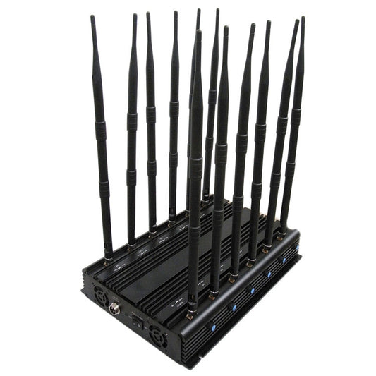 JAX-101A-12 Adjustable CDMA / GSM / DCS / PCS / GPS / LOJACK / VHF & UHF / WiFi / 3G / 4G Mobile Phone Signal Isolator, Coverage: 40 meters. [THIS ITEM WILL NOT SHIPPED TO USA]