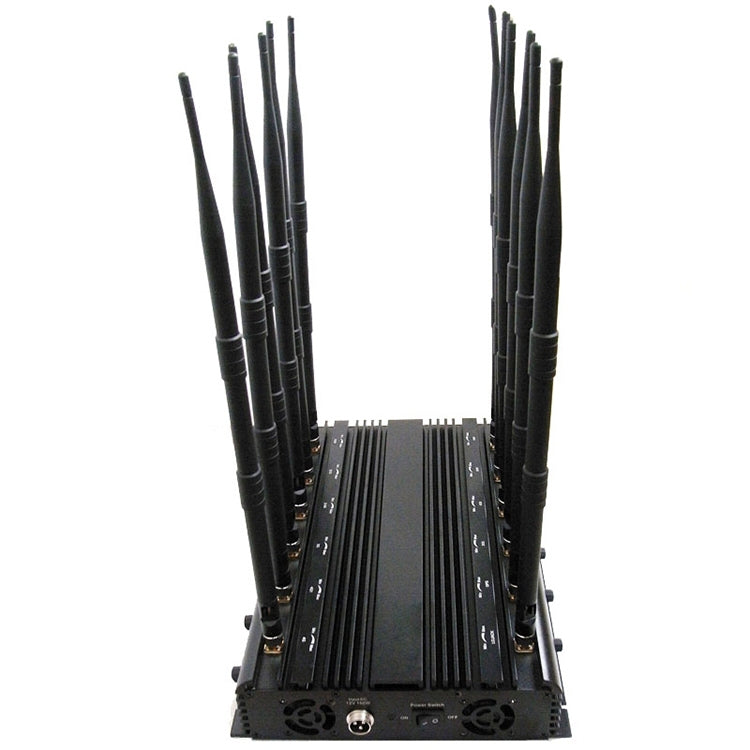 JAX-101A-12 Adjustable CDMA / GSM / DCS / PCS / GPS / LOJACK / VHF & UHF / WiFi / 3G / 4G Mobile Phone Signal Isolator, Coverage: 40 meters. [THIS ITEM WILL NOT SHIPPED TO USA]