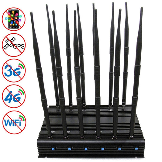 JAX-101A-12 Adjustable CDMA / GSM / DCS / PCS / GPS / LOJACK / VHF & UHF / WiFi / 3G / 4G Mobile Phone Signal Isolator, Coverage: 40 meters. [THIS ITEM WILL NOT SHIPPED TO USA]
