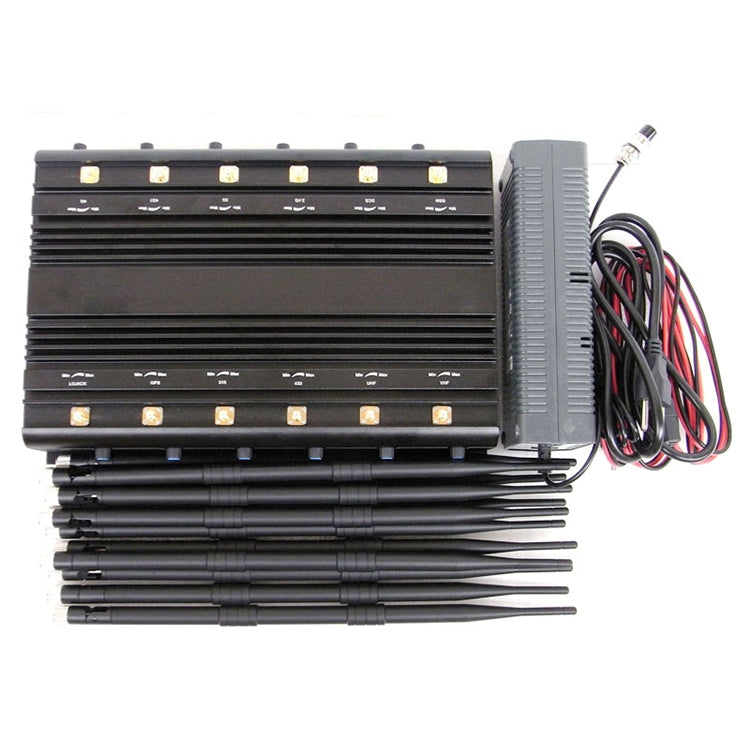 JAX-101A-12 Adjustable CDMA / GSM / DCS / PCS / GPS / LOJACK / VHF & UHF / WiFi / 3G / 4G Mobile Phone Signal Isolator, Coverage: 40 meters. [THIS ITEM WILL NOT SHIPPED TO USA]