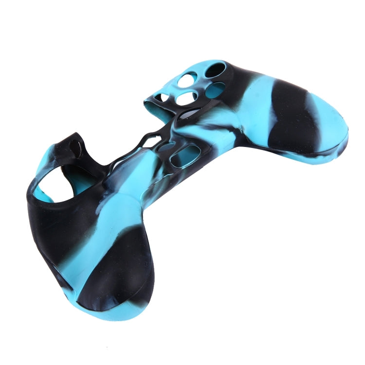 Camo Silicone Protective Case for PS4 Controller, Random Color Delivery, FS-03
