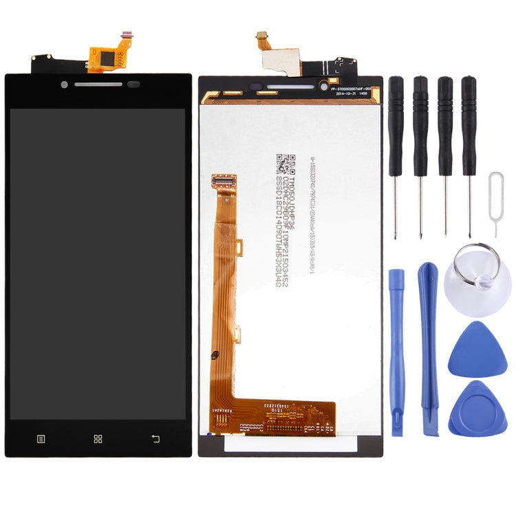 LCD Screen and Digitizer Full Assembly for Lenovo P70 / P70-t / P70t / P70-A / P70A, For Lenovo P70