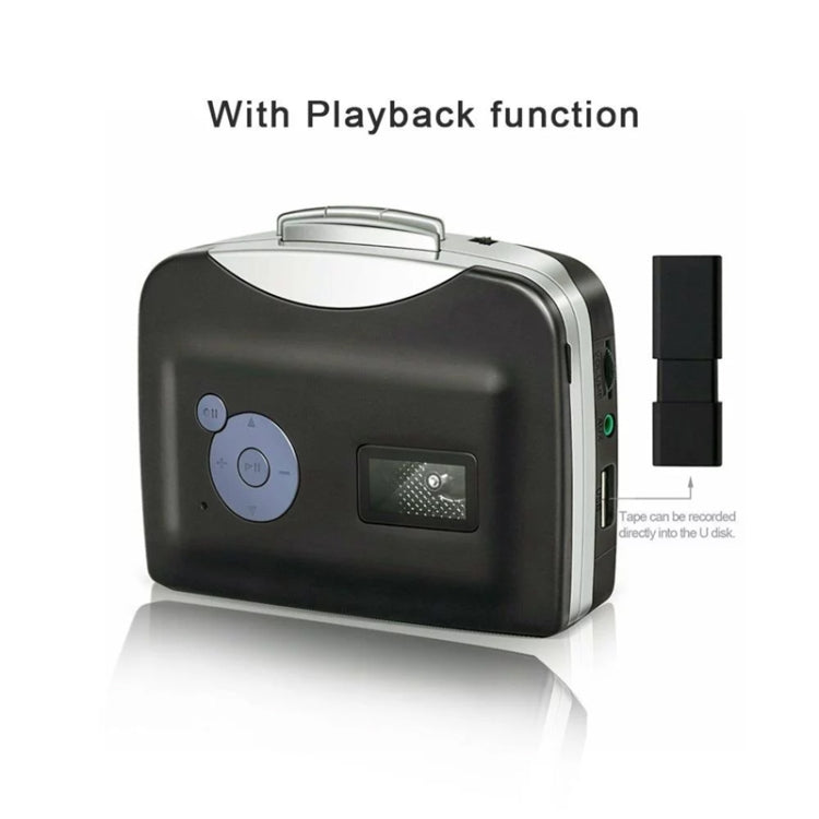 Ezcap 230 Cassette Tape to MP3 Converter Capture Audio Music Player(Black)