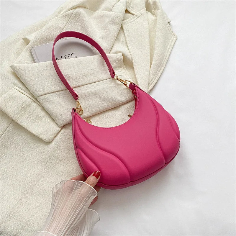 Hot Selling Maillard-Style Retro Small Bag Spicy Girl Y2K Wasteland-style Vintage Leather Shoulder Armpit Bag 2025