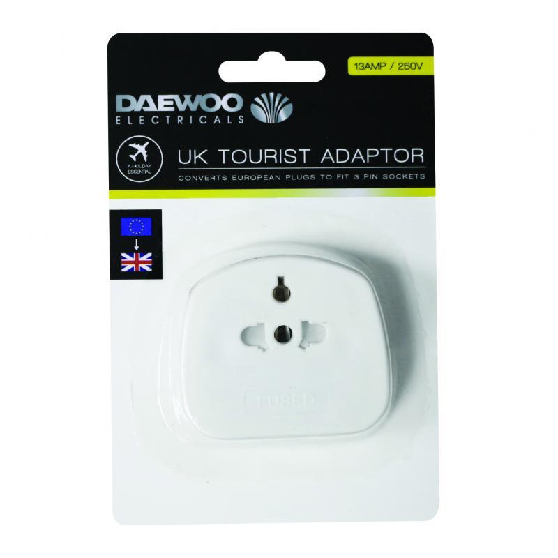 Daewoo UK Tourist Adaptor- TVL1030