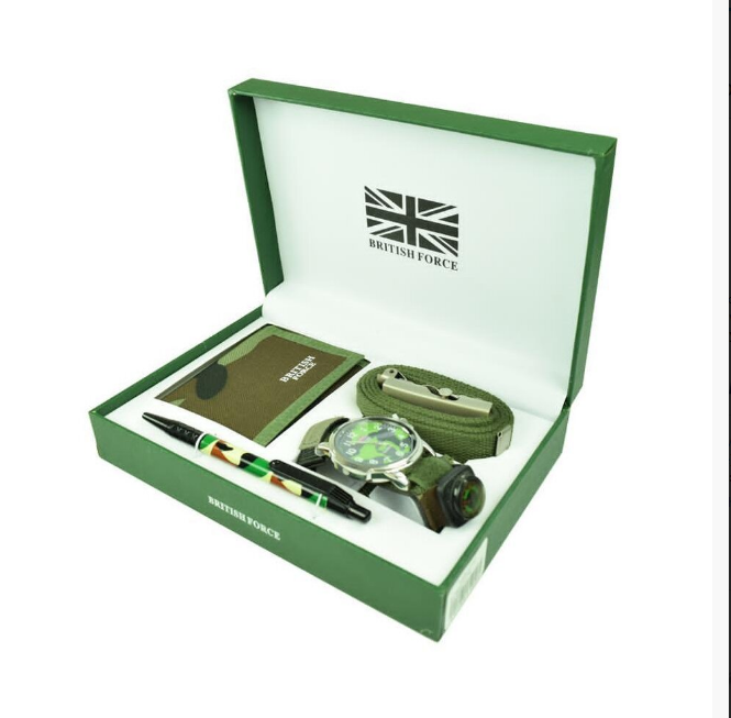 British Force Army Gents Watch Gift Set 27081