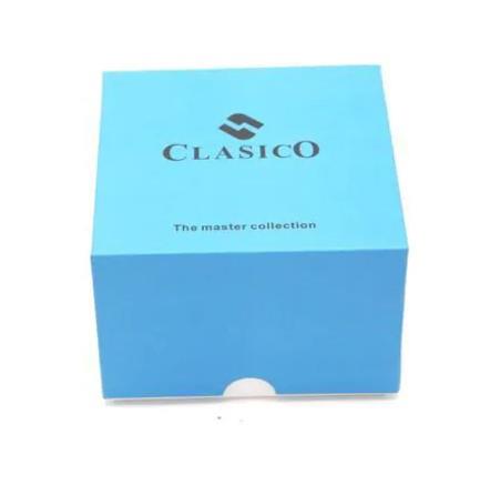 Clasico Square Blue Watch Box