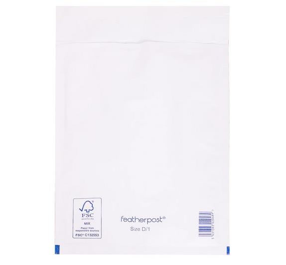 Padded Bubble Envelope in White 270x360mm Internal Size H/5 (QTY 100)