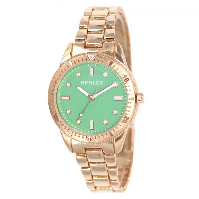 Henley Ladies The Candy Rose Bracelet Watch Apple Green - H07318.11