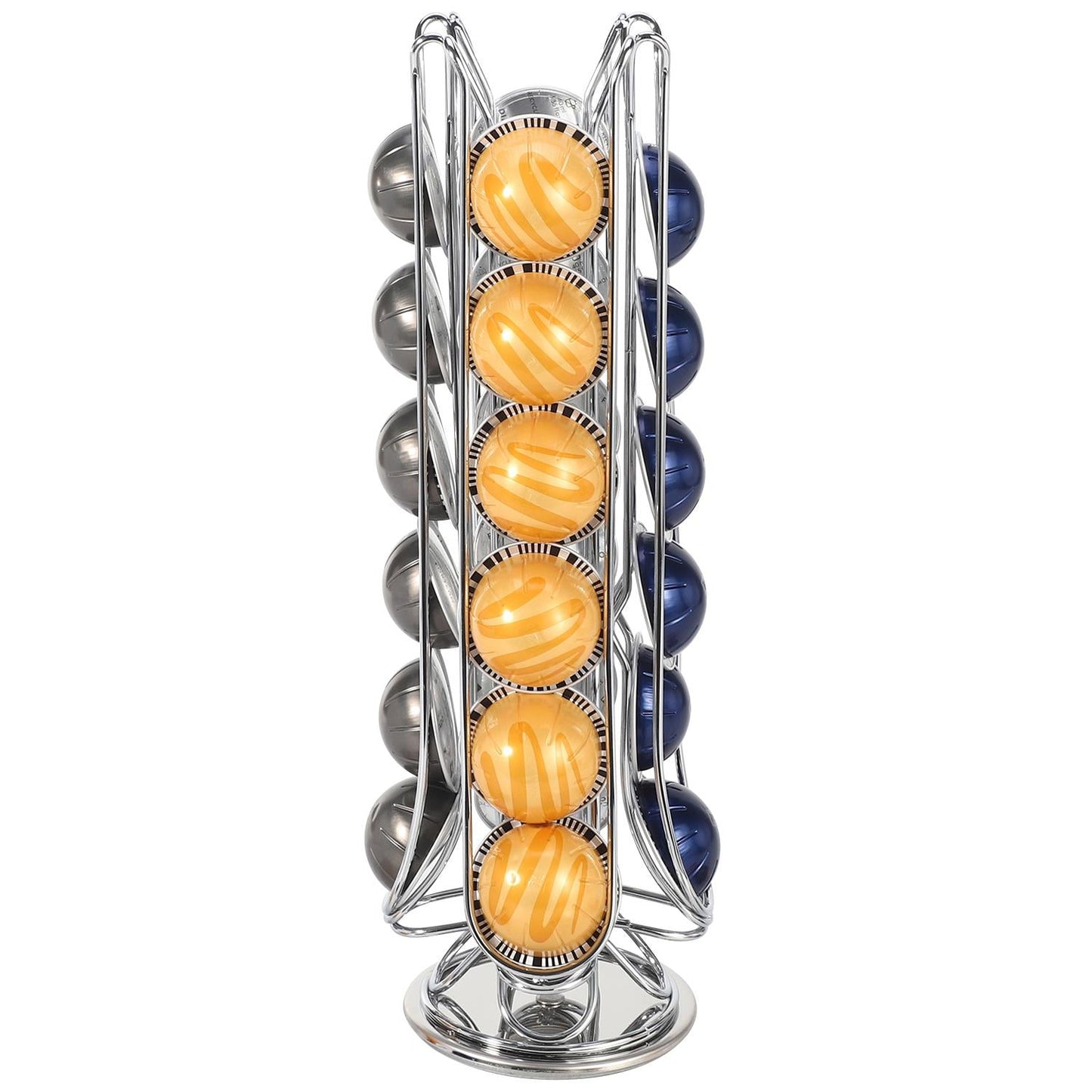 VINSANI CHROME 24 COFFEE POD STAND 1010279