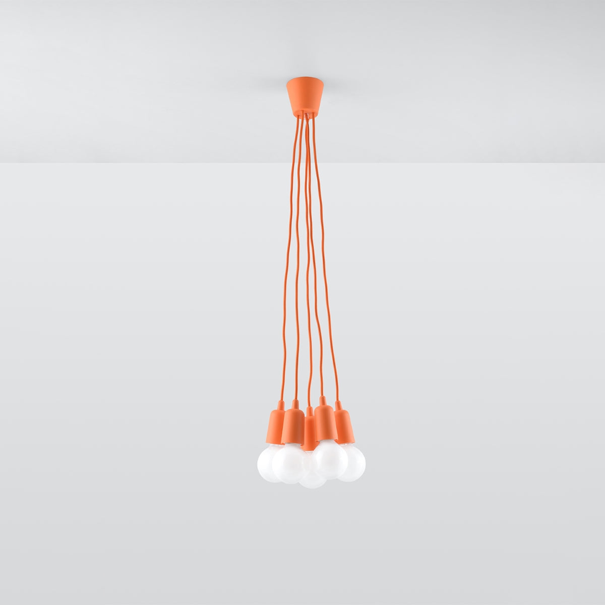 Pendant lamp PVC Diego modern Design E27