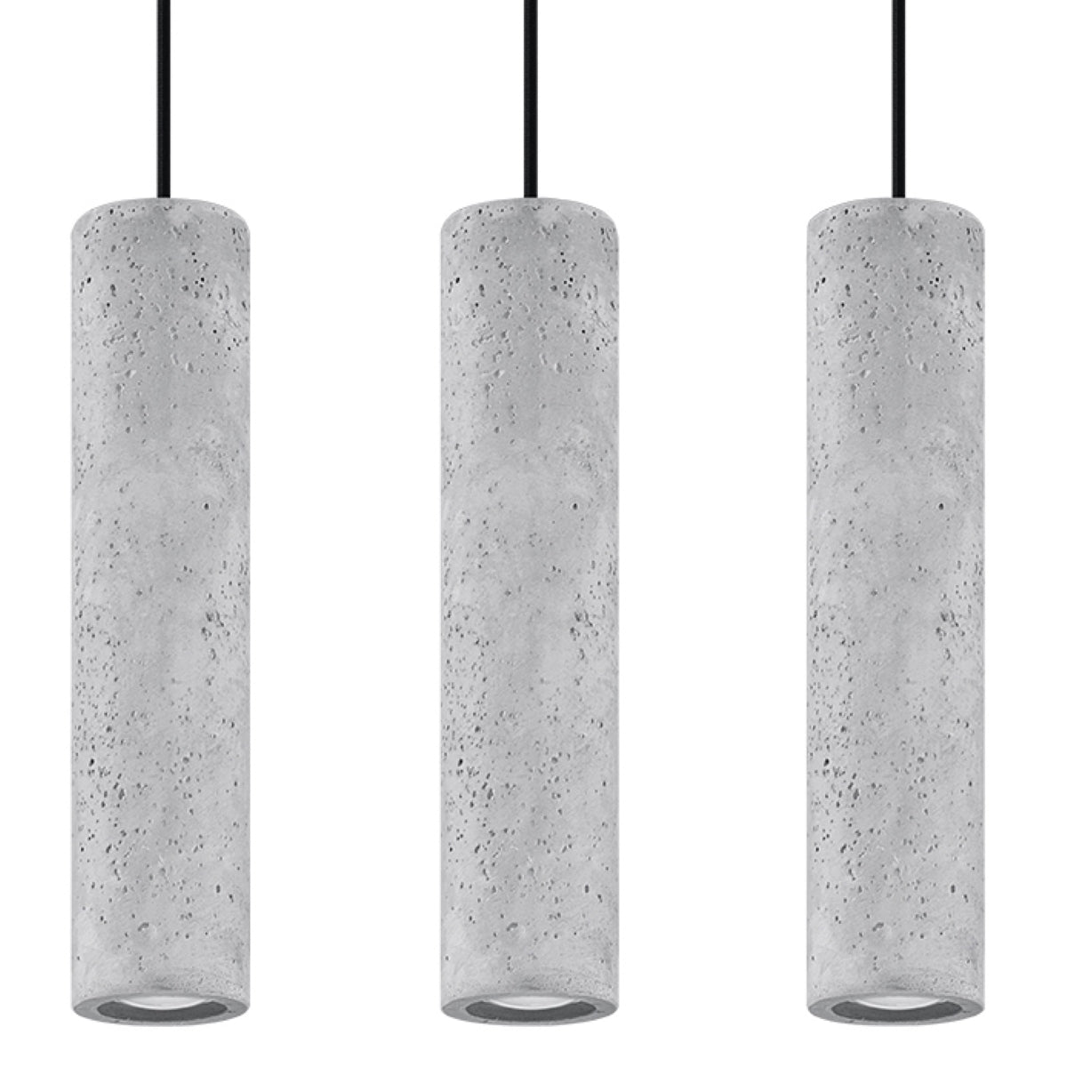 Pendant lamp concrete Luvo industrial Design GU10