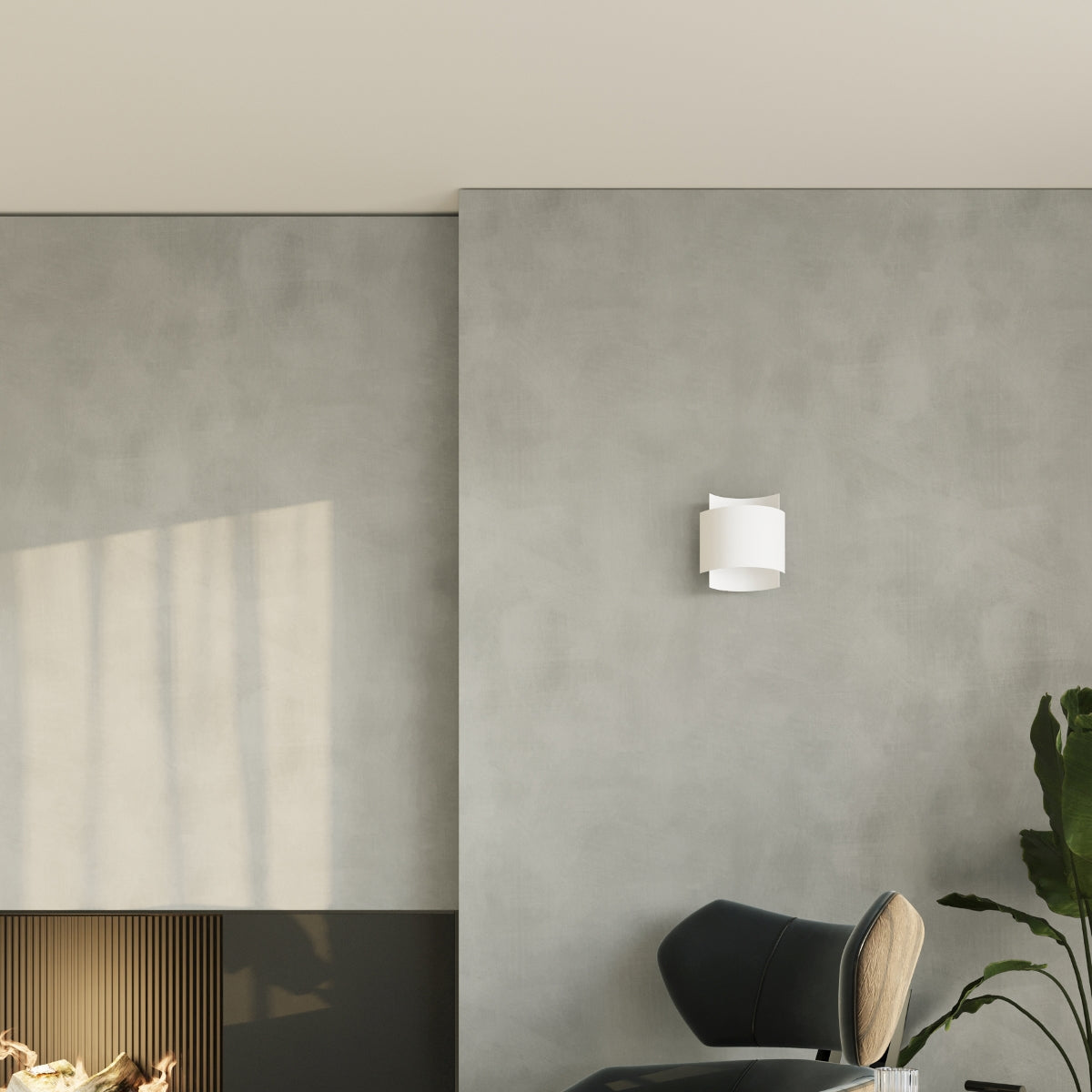 Wall lamp steel Impact industrial Design G9