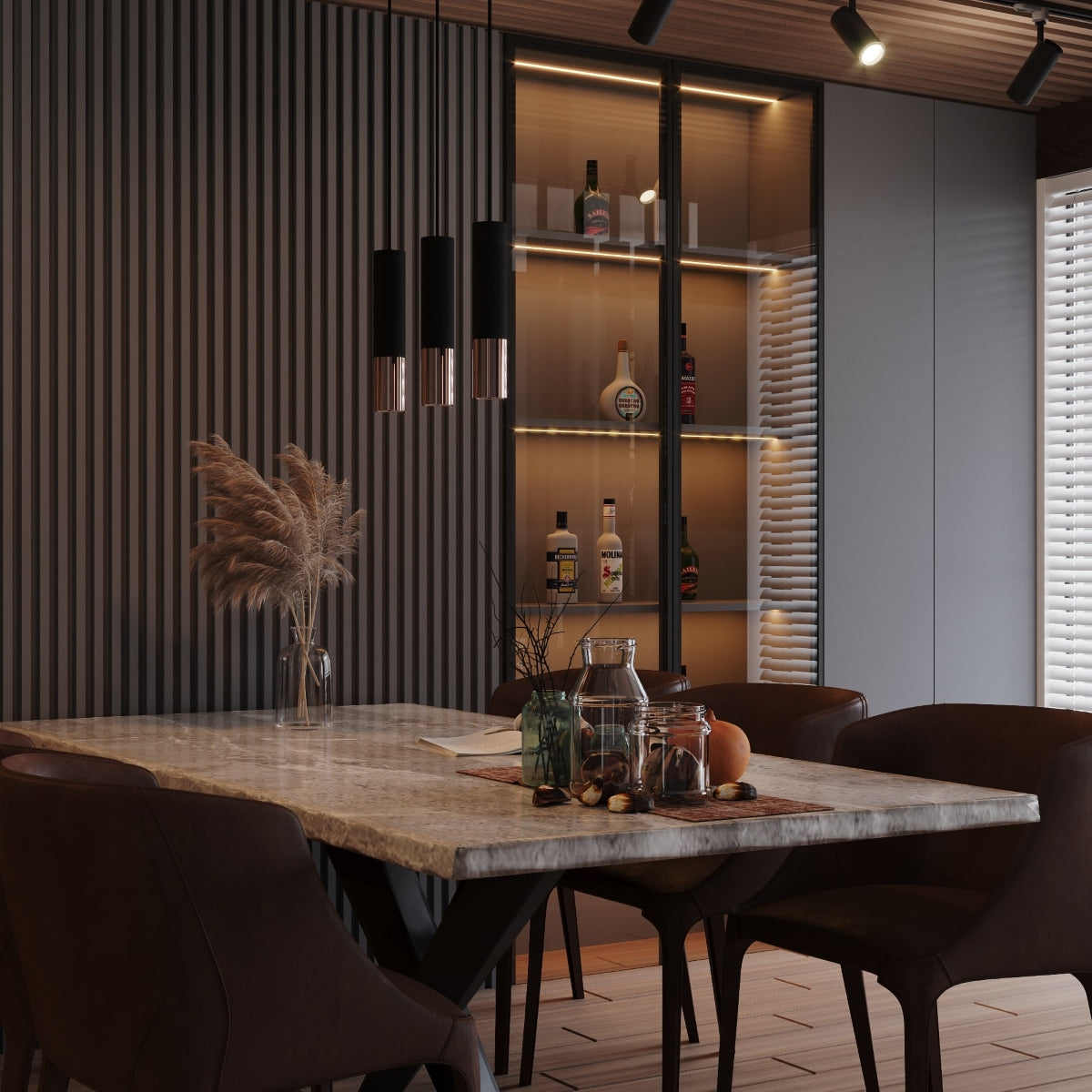Wall lamp steel Loopez modern Design GU10