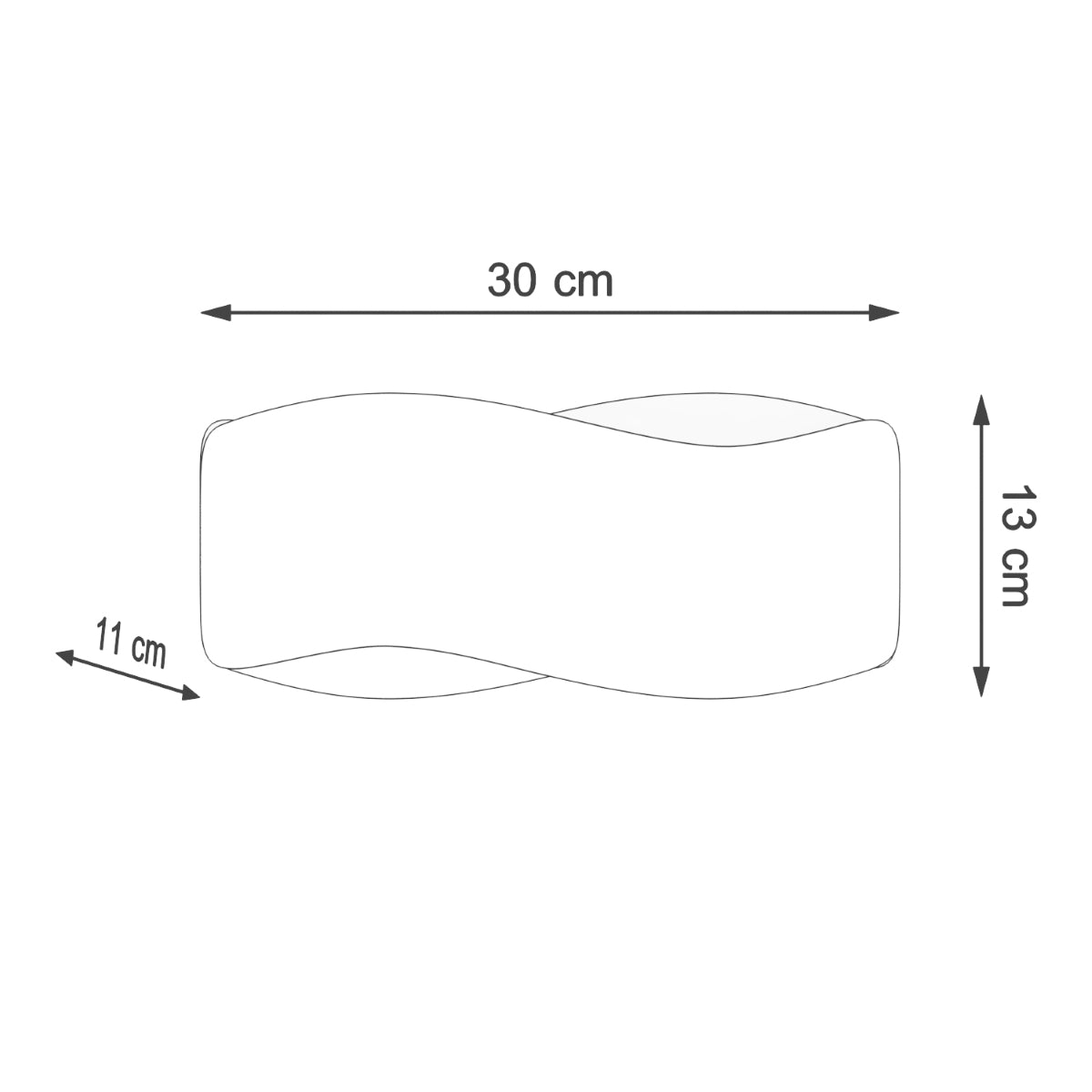 Wall lamp steel Tila modern Design G9