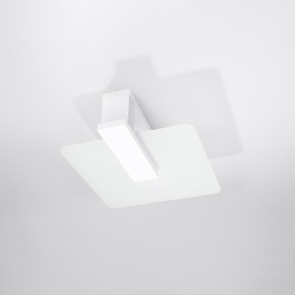 Ceiling lamp wood, glass Lappo Scandinavian Design E27