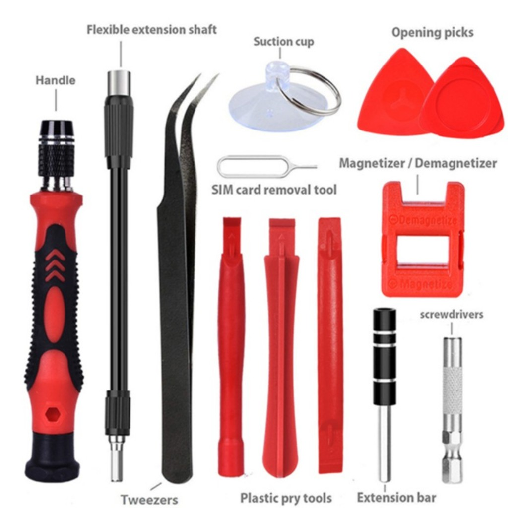 122 in 1 Magnetic Precision Screwdriver Set PC Phone Electronics Repair Tool Kit