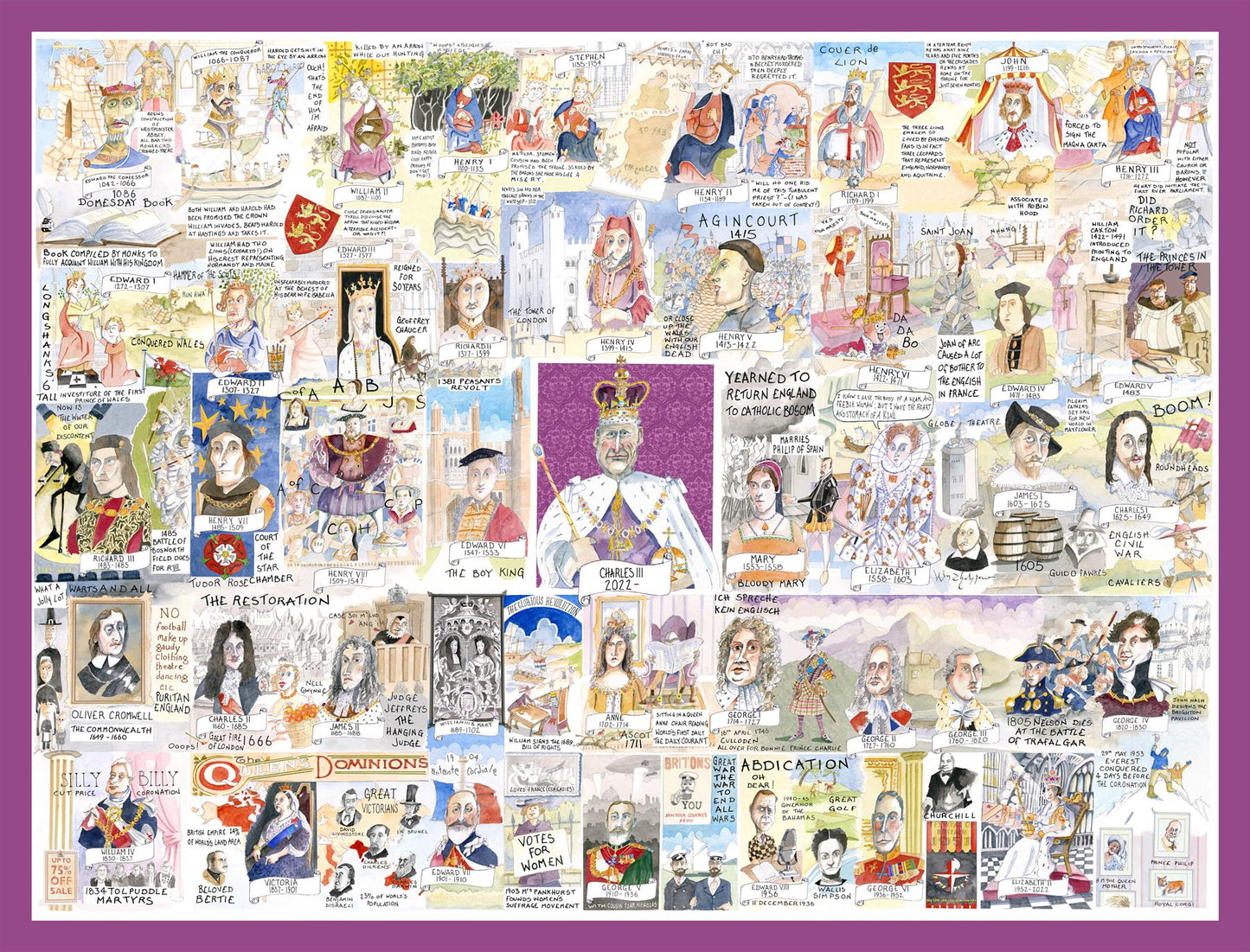 The Crown - Tim Bulmer 1000 Jigsaw Puzzle