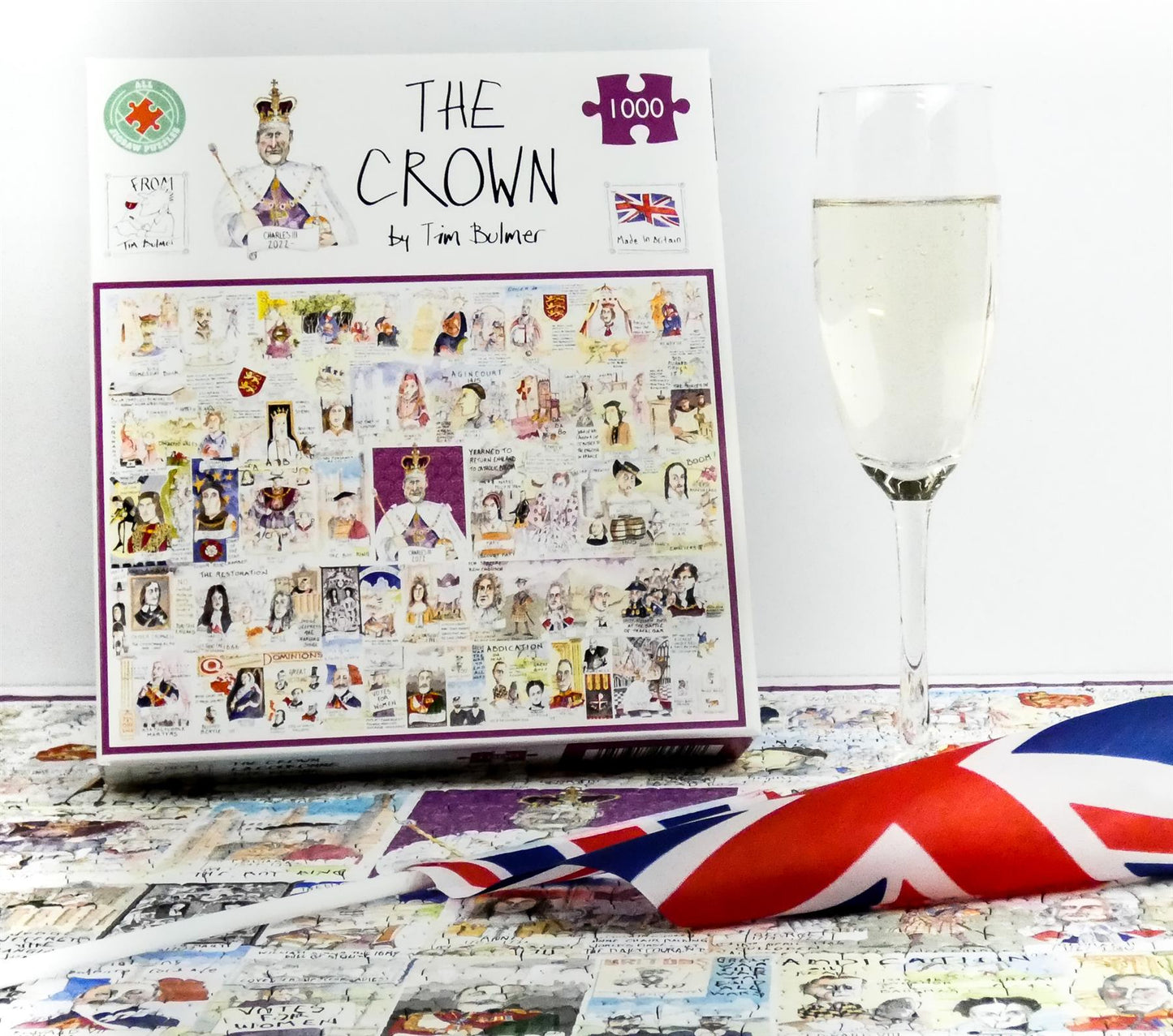 The Crown - Tim Bulmer 1000 Jigsaw Puzzle