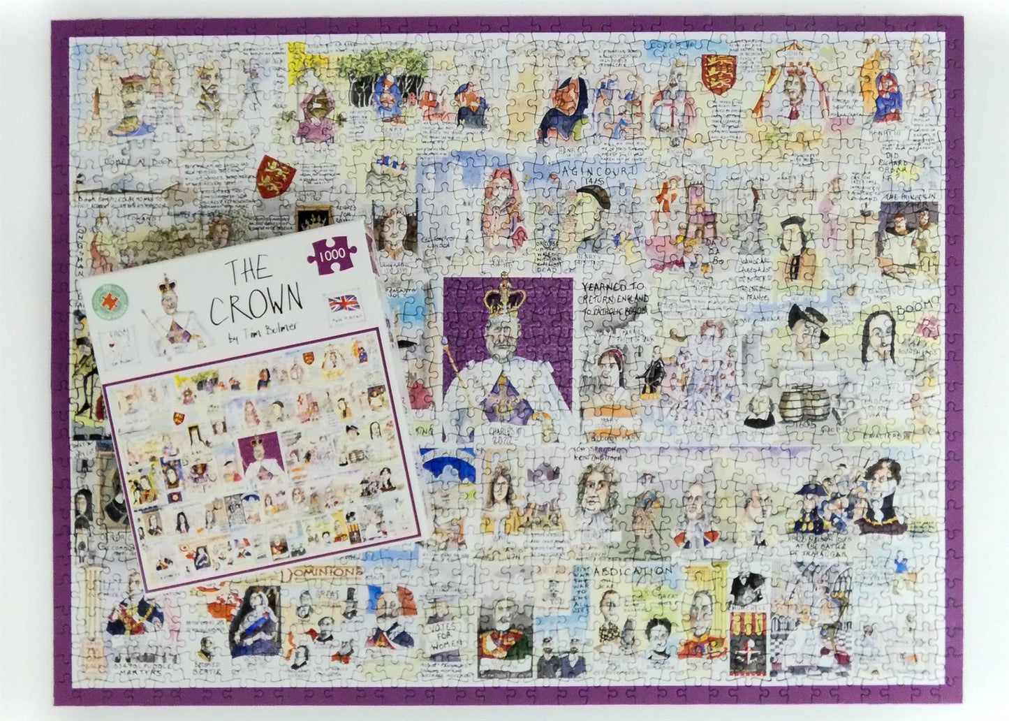 The Crown - Tim Bulmer 1000 Jigsaw Puzzle